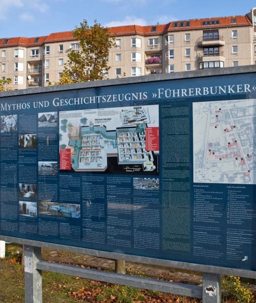 Site of Hitler’s bunker